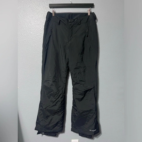 Columbia Women’s Sz Small Omni Shield Snow Ski Snowboard Pants Black 100% Nylon. - Picture 1 of 6